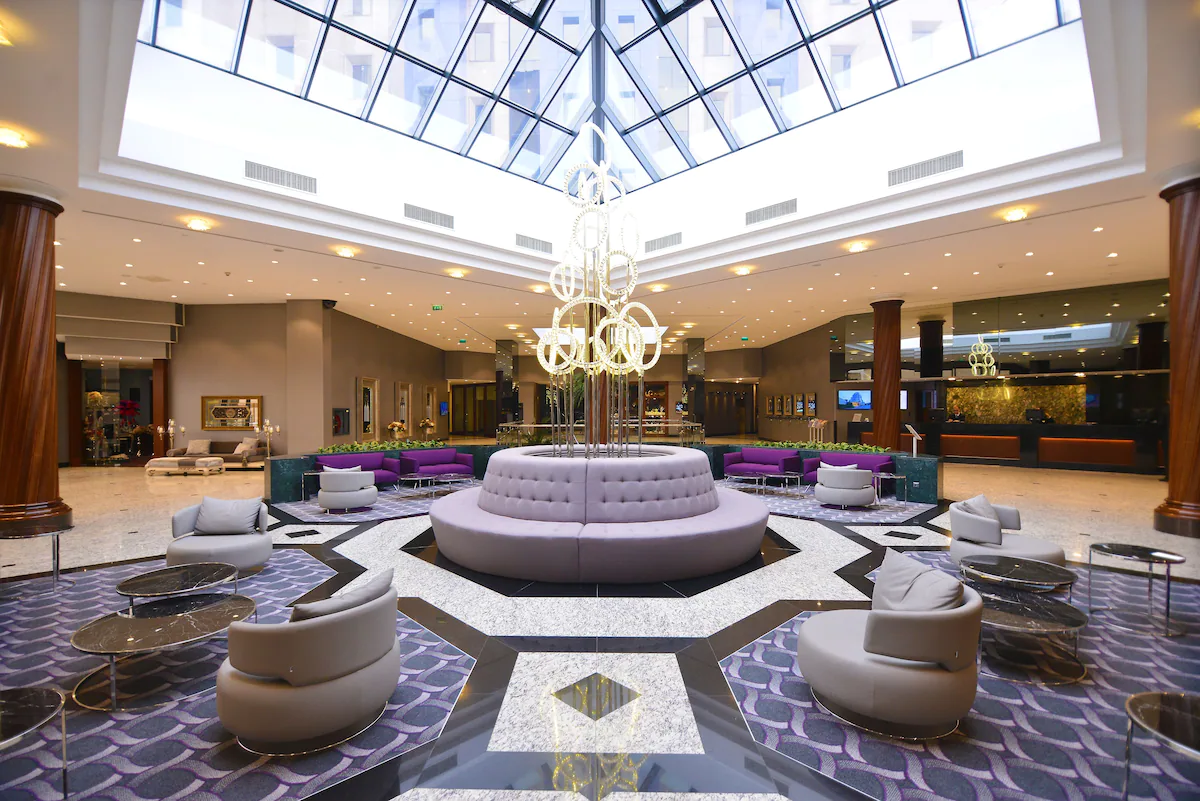 لابی هتل گرند جواهر استانبول